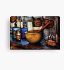 Pharmacist - Mortar and Pestle Canvas Print