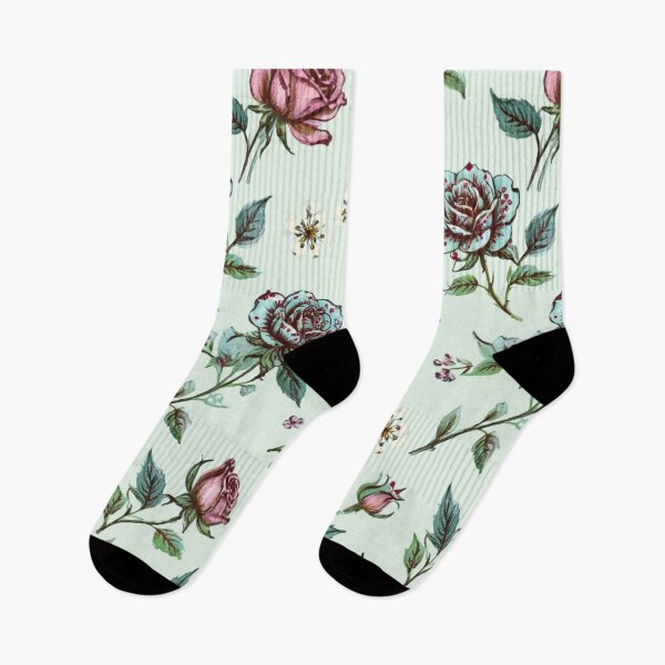 Item preview,  Vintage style pink roses designed and sold by Nice-patterns.