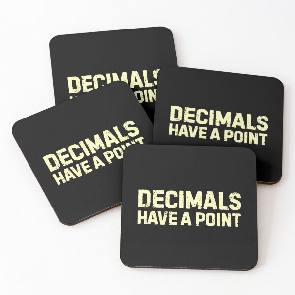 Item preview, Funny Math - Decimals have a point designed and sold by DemureArtsy.