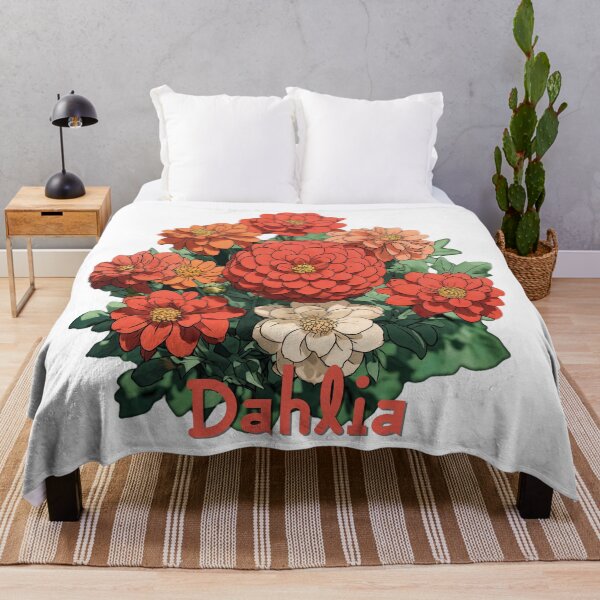 Item preview, Radiant Dahlia Bloom – Botanical Elegance in Full Color designed and sold by ForeverPrintsOK.