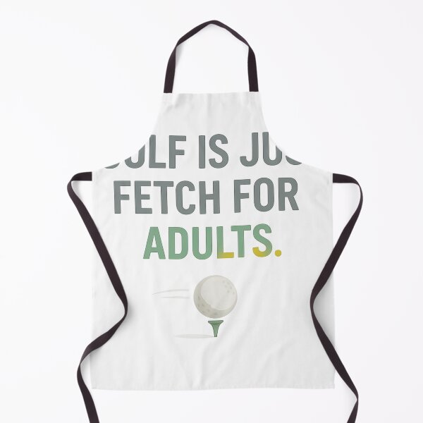 Item preview, Golf Is Just Fetch for Adults – Funny Minimalist Golf Quote designed and sold by OffsideMindset.