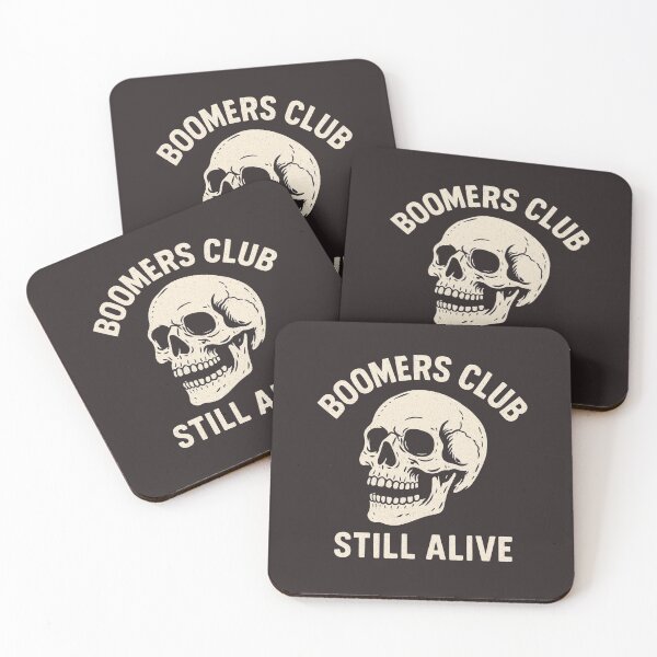 Item preview, Still Alive – Retro Skull Design for Boomers designed and sold by ElNiro.