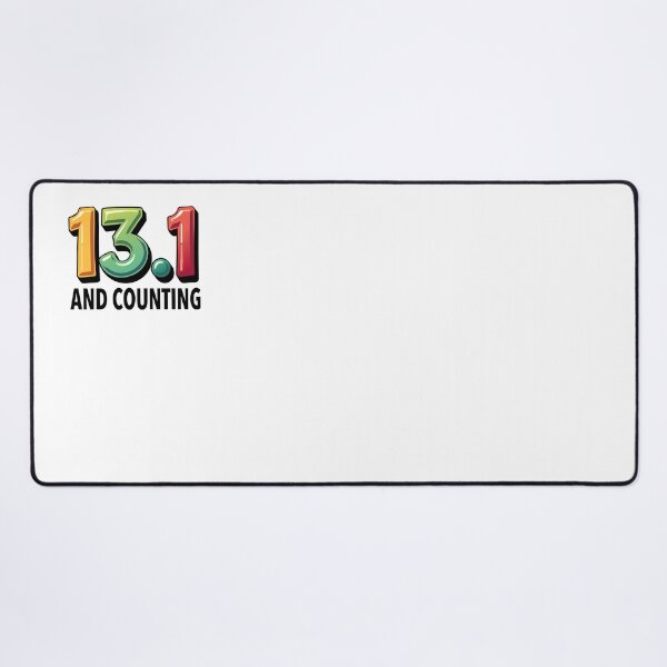 Item preview, iRun 13.1 and Counting Colorful Accomplishment Award designed and sold by dcroffe.