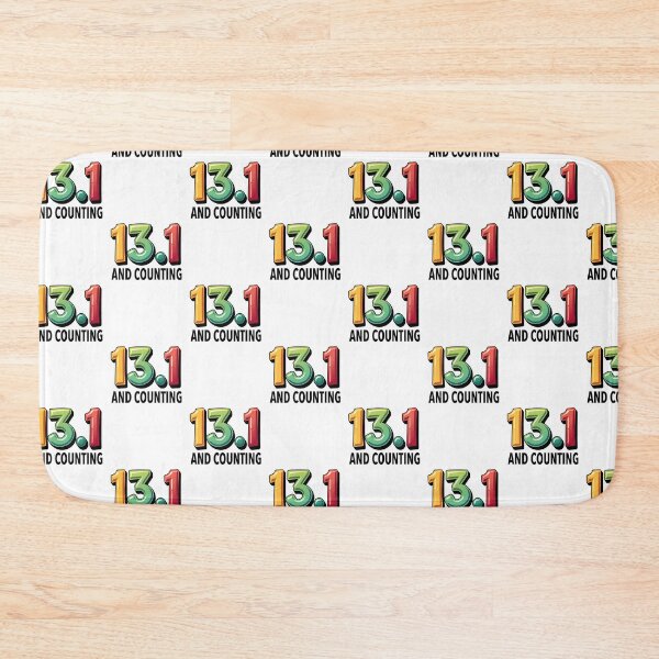 Item preview, iRun 13.1 and Counting Colorful Accomplishment Award designed and sold by dcroffe.