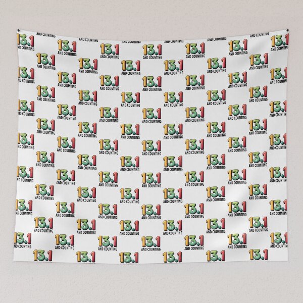 Item preview, iRun 13.1 and Counting Colorful Accomplishment Award designed and sold by dcroffe.