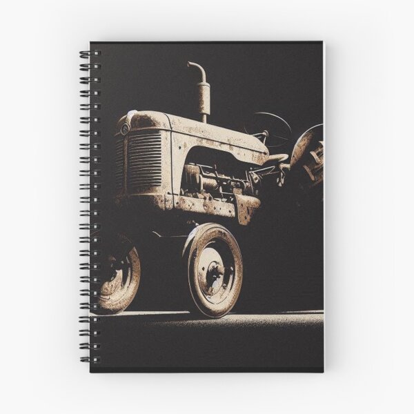 Item preview, minimalist style old tractor designed and sold by Dogandesighn.