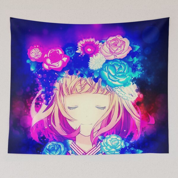 Item preview, Shiemi Moriyama Blue Exorcist Serene Prayer Amidst Floral Radiance designed and sold by thedarvills.