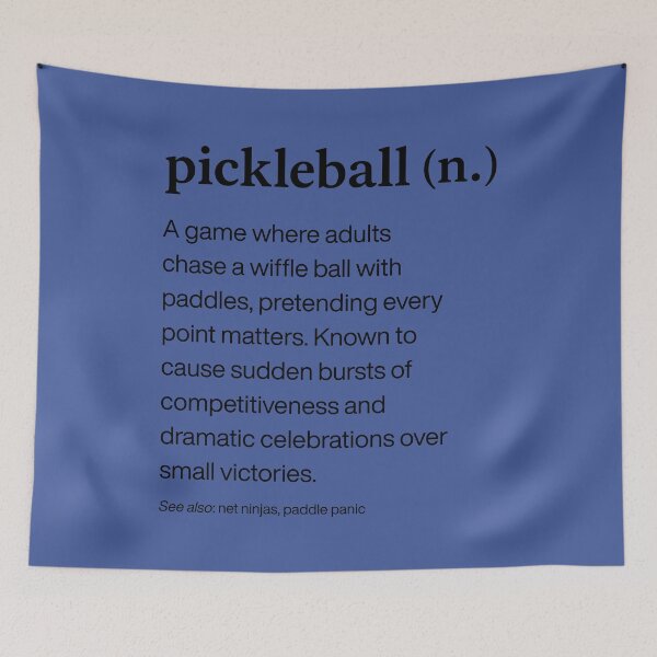 Item preview, Pickleball Definition  designed and sold by HowToCanadian.