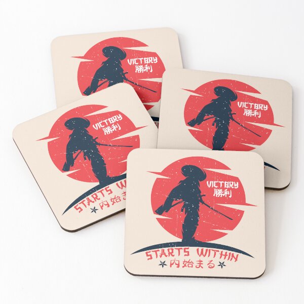 Item preview, Samurai Victory – Japanese Warrior Spirit Design designed and sold by DaVinciFeather.