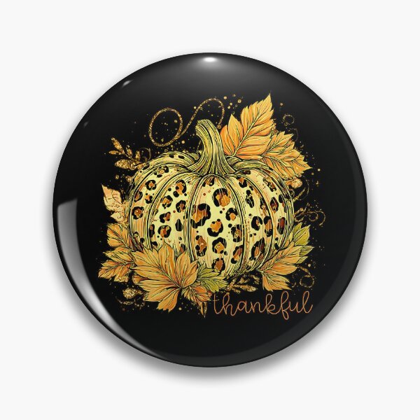 Item preview, Leopard Pumpkin Thanksgiving  designed and sold by FerminVigo.