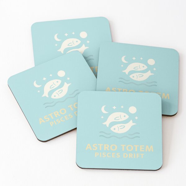 Item preview, ASTRO TOTEM – Pisces Drift Zodiac Design for Spiritual Flow & Cosmic Calm designed and sold by Meta Mirage .