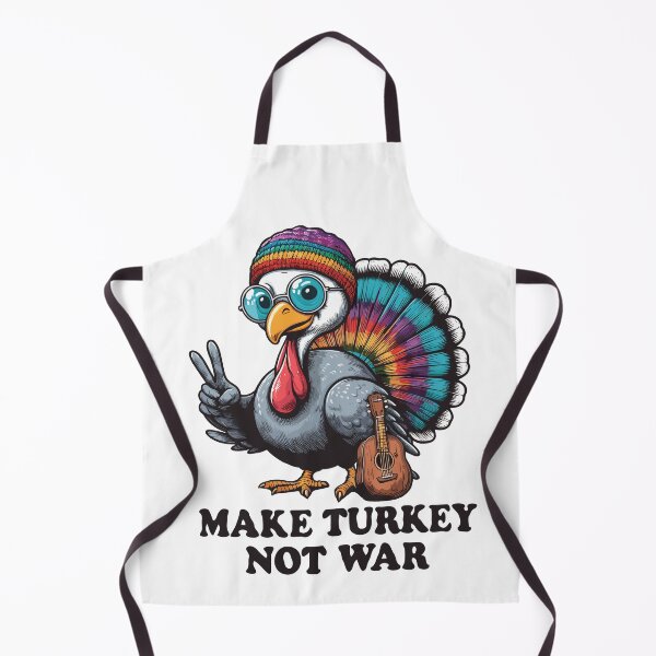 Item preview, Hippie Turkey Make Turkey Not War designed and sold by Gkinoki.