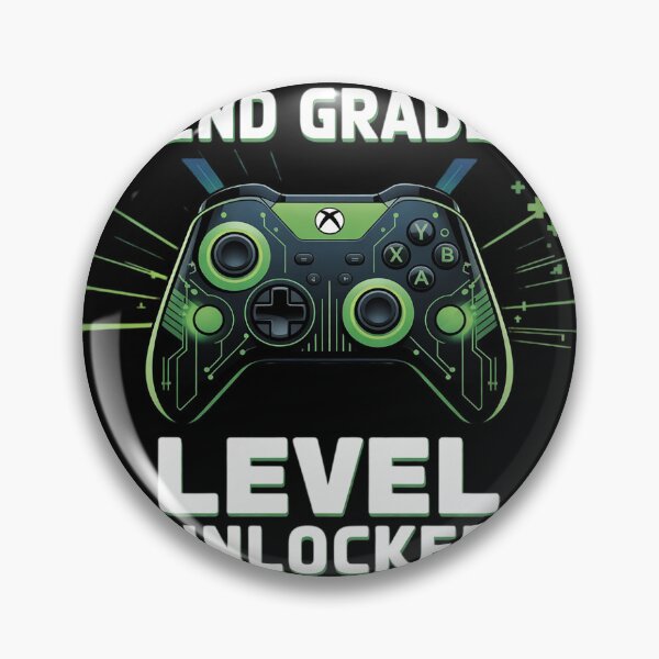 Item preview, Back to School 2nd Grade Boys Gamer First Day School Level  designed and sold by lilLilaBatArt.