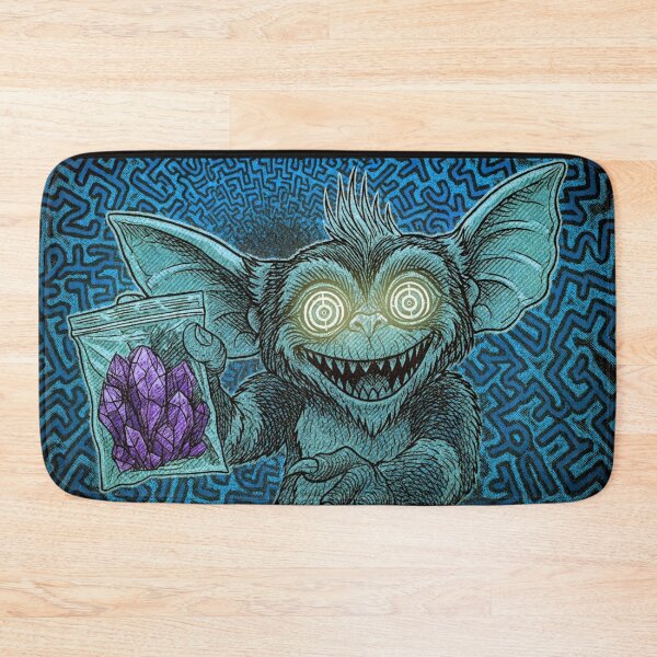 Item preview, Crystal Frequency – Hypnotic Lemur of Psychedelic Energy designed and sold by DarkSpaceVibes.