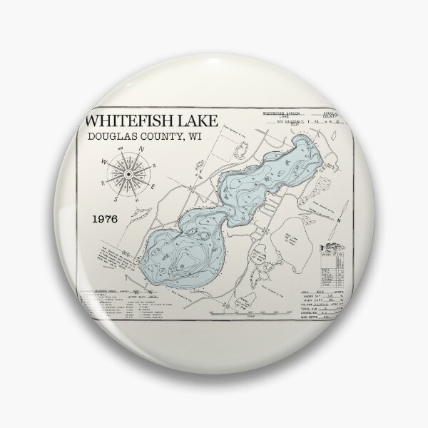 Item preview, Whitefish Lake - Douglas County  designed and sold by Jean Plout.