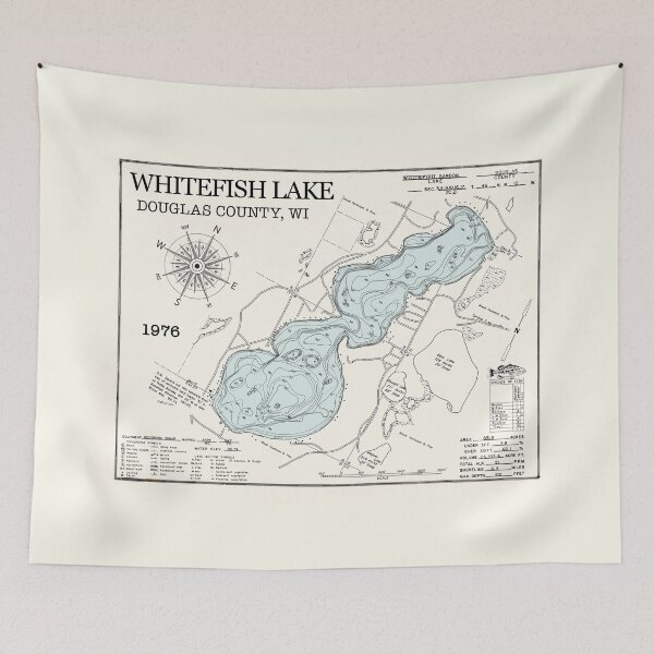 Item preview, Whitefish Lake - Douglas County  designed and sold by Jean Plout.