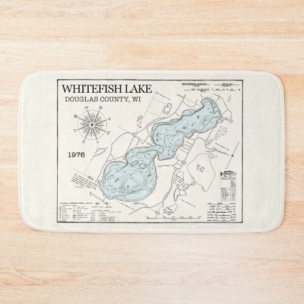 Item preview, Whitefish Lake - Douglas County  designed and sold by Jean Plout.