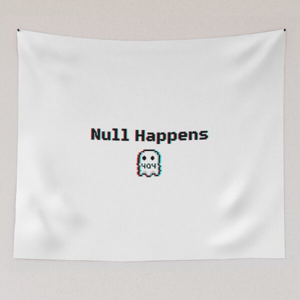 Artikelvorschau, Null Happens Coding Humor Design entworfen und verkauft von WiserShop.