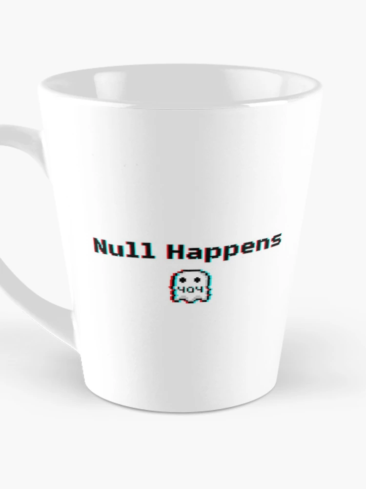 Thumbnail 3 of 4, Coffee Mug, Null Happens Coding Humor Design designed and sold by WiserShop.