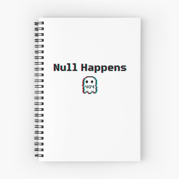 Item preview, Null Happens Coding Humor Design designed and sold by WiserShop.