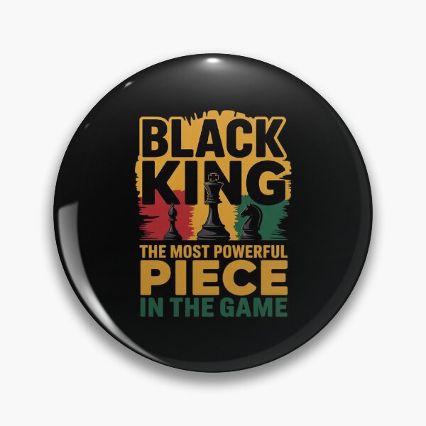 Item preview, Black King The Most Powerful Piece In The Game  designed and sold by lilLilaBatArt.