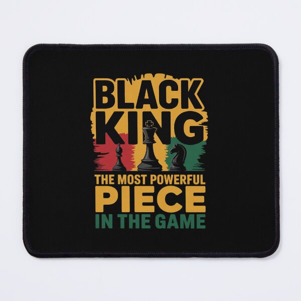Item preview, Black King The Most Powerful Piece In The Game designed and sold by lilLilaBatArt.