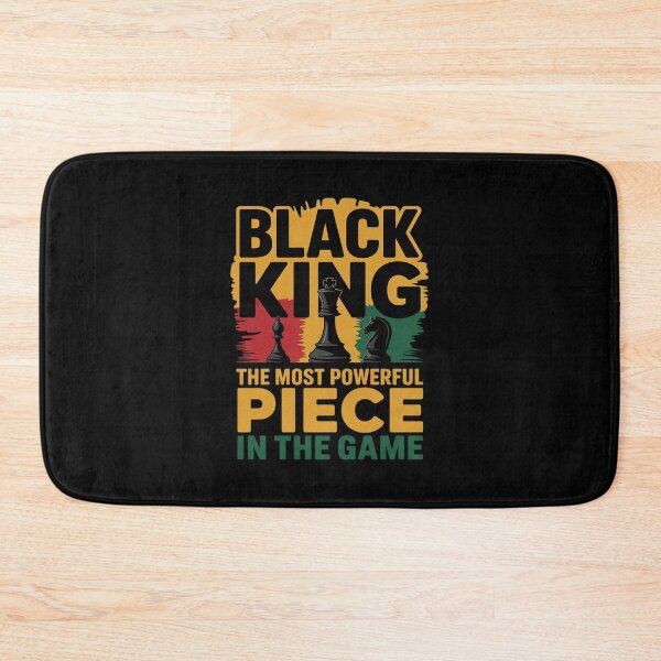 Item preview, Black King The Most Powerful Piece In The Game  designed and sold by lilLilaBatArt.