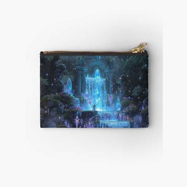Item preview, Mystical Crystal Falls in an Enchanted Woodland designed and sold by Help De Helpers.