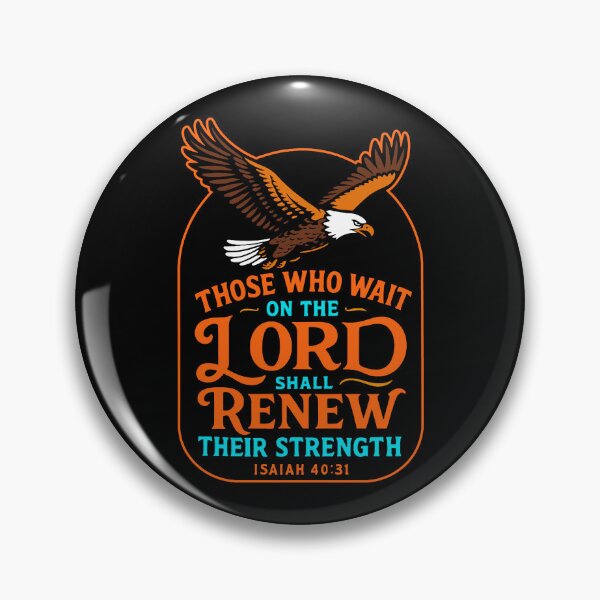 Item preview, Isaiah 40:31 Those Who Wait On The LORD Shall Renew Their Strength designed and sold by plushism.