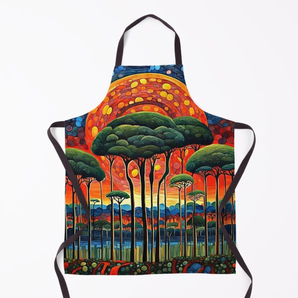 Item preview, Eclipse over forest landscape designed and sold by George Hutton Hunter.