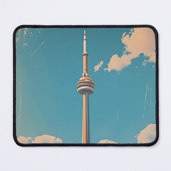 Item preview, Toronto CN Tower Poster – Canada Skyline Urban Cityscape Art Print Modern Wall Decor designed and sold by sticky10.