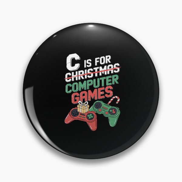 Item preview, C Is For Computer Games Gamer Boys Christmas Men Girls Xmas  designed and sold by ClassicAnthony.