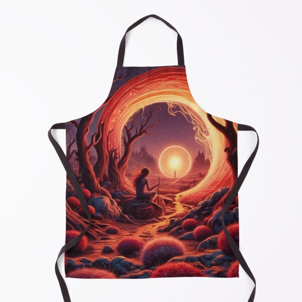 Item preview, Crimson Forest Portal with Solitary Figure designed and sold by Help De Helpers.