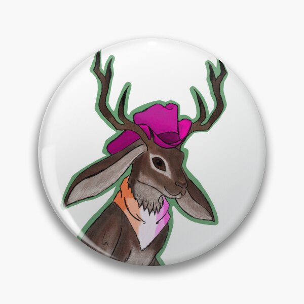 Item preview, Lesbian Pride Jackalope designed and sold by Kassilyriart.