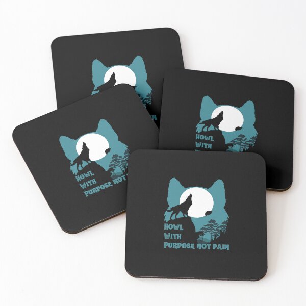 Item preview, Wolf howling designed and sold by urbanglitchh.