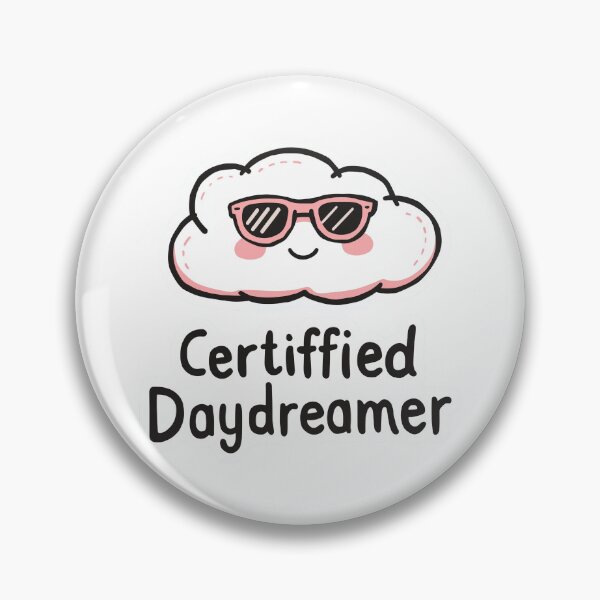 Item preview, Certified Daydreamer – Whimsical Cloud Cartoon Design designed and sold by JeeFoSnP.