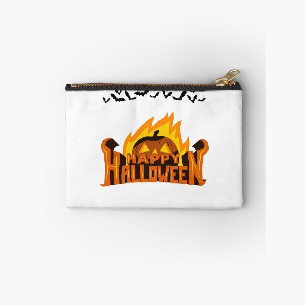 Item preview, Flaming Pumpkin Happy Halloween designed and sold by Mayahoney15.