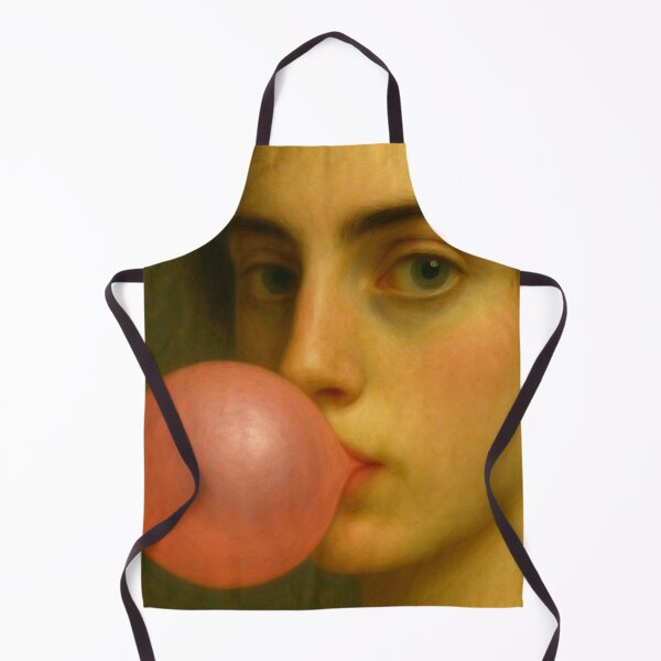 Item preview, Parisian Muse in Pink | French Modern Realism designed and sold by CARRAANN.