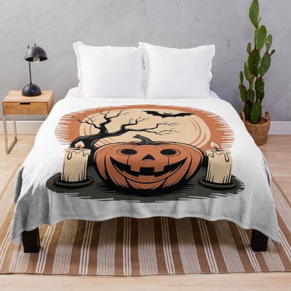 Item preview, Jack-o'-Lantern Moon Scene designed and sold by PrintAtelier.