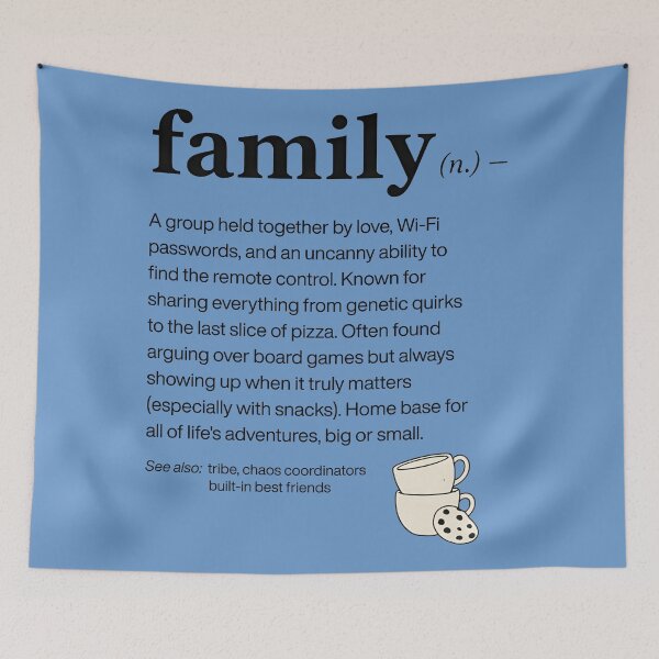 Item preview, Family Defintion  designed and sold by HowToCanadian.