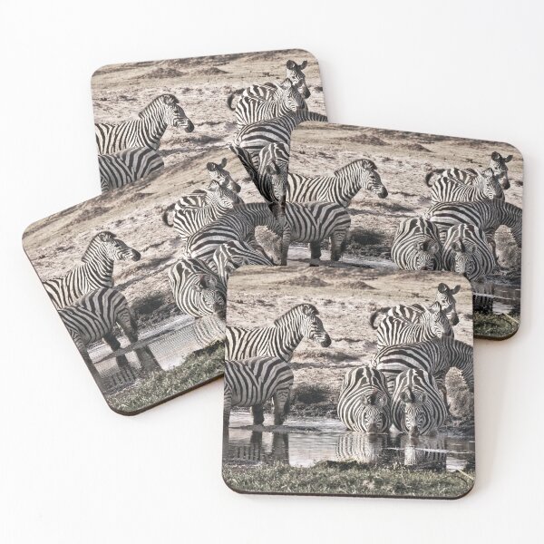 Item preview, Zebras At the Waterhole designed and sold by Kay Brewer.