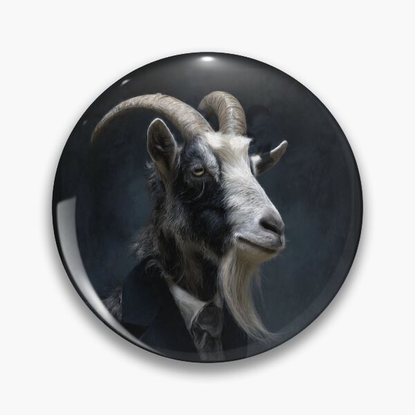 Item preview, Goat in Formal Attire designed and sold by Savannah Gibbs.