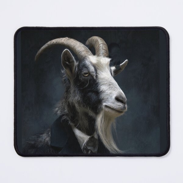 Item preview, Goat in Formal Attire designed and sold by Savannah Gibbs.