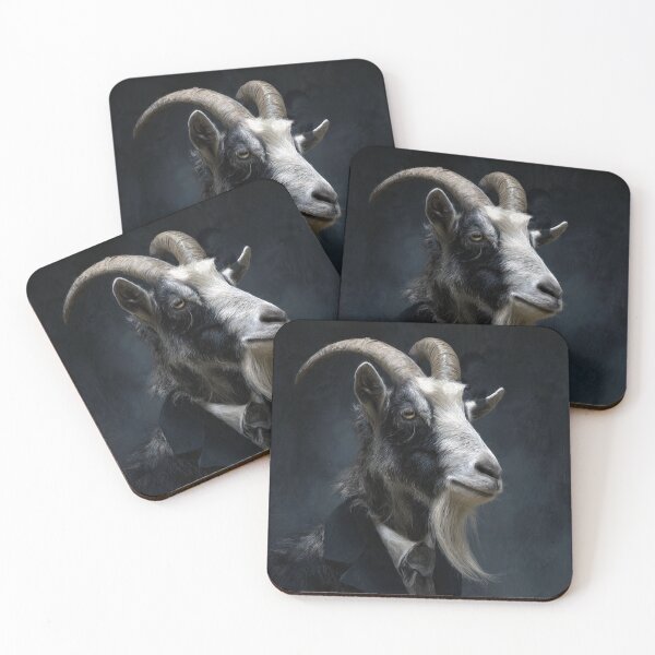 Item preview, Goat in Formal Attire designed and sold by Savannah Gibbs.