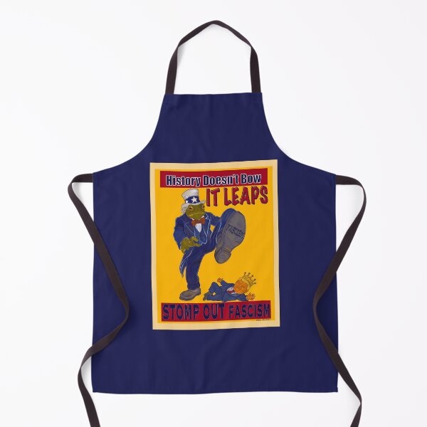 Item preview, Portland Frog Uncle Sam Parody – Stomp Out Fascism Protest Art designed and sold by aadventures.
