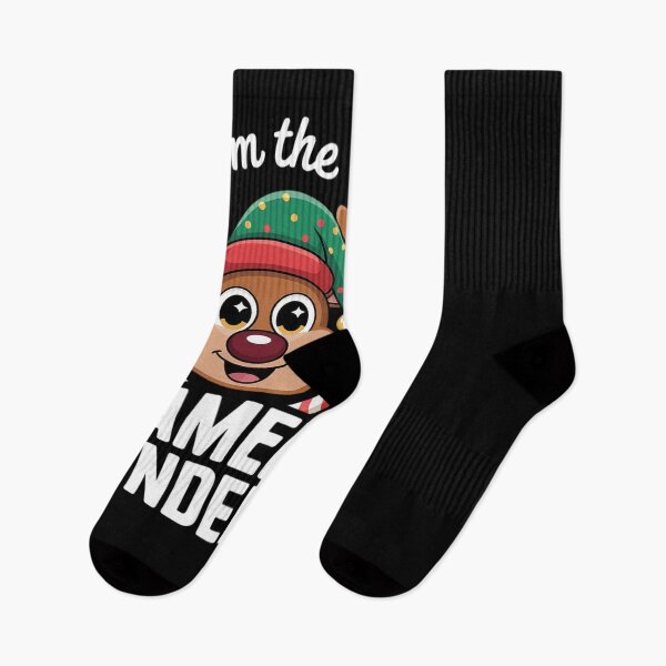 Item preview, Pijama navideño para gamers con renos navideños designed and sold by ClassicAnthony.