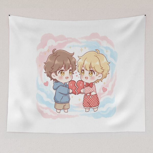 Item preview, Michael and Charles forever- chibi couple  designed and sold by FAMILIA PUBLISHING MERCH.