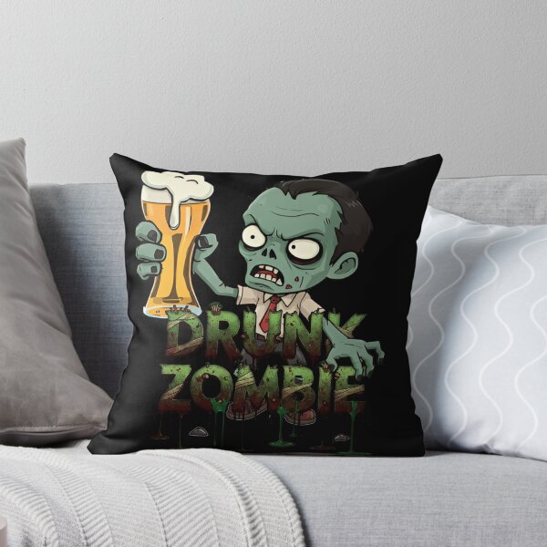Item preview, Drunk Zombie designed and sold by StickerArt Shop.