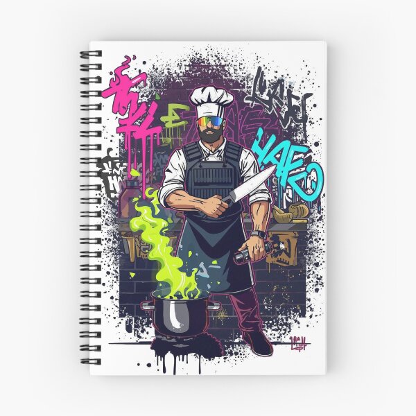 Item preview, Chef Hustler - Street kitchen Graffiti Boss designed and sold by SteelMotionG.
