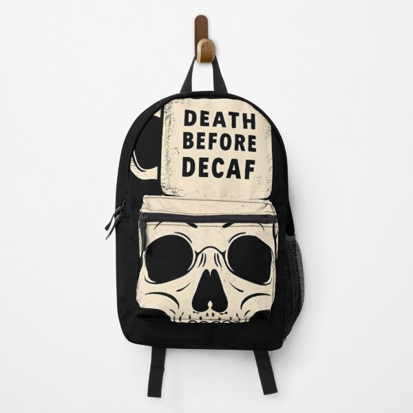 Item preview, Espresso Till Death Skull Art designed and sold by ChicTrendz.
